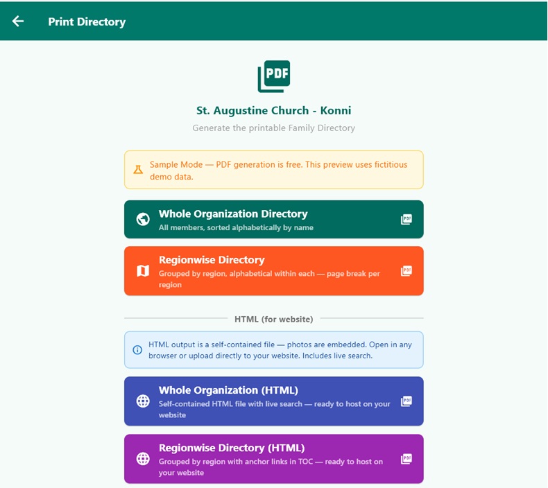 Secure Ledger Main Screen